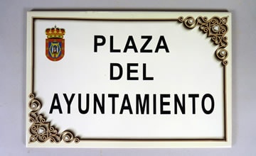 Placas de Calle para Ayuntamientos